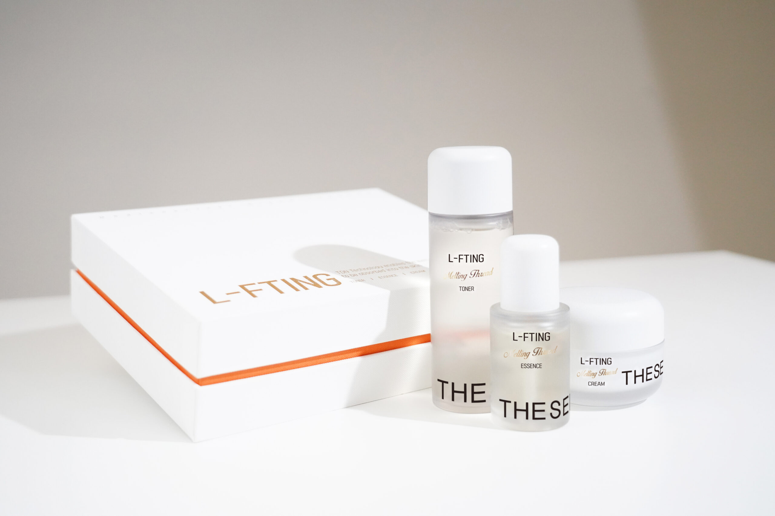 Thesera L-FTING Set - L-fting Toner 100ml, L-fting Essence 30ml, L-fting Cream 50ml - Image 2