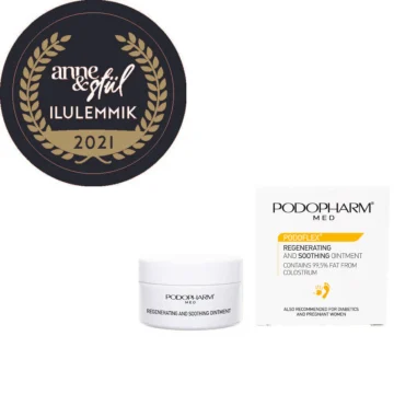 Podopharm REGENERATING AND SOOTHING OINTMENT, TERNESPIIMASALV 60MLkanda kahjustunud kohale vastavalt vajadusele.