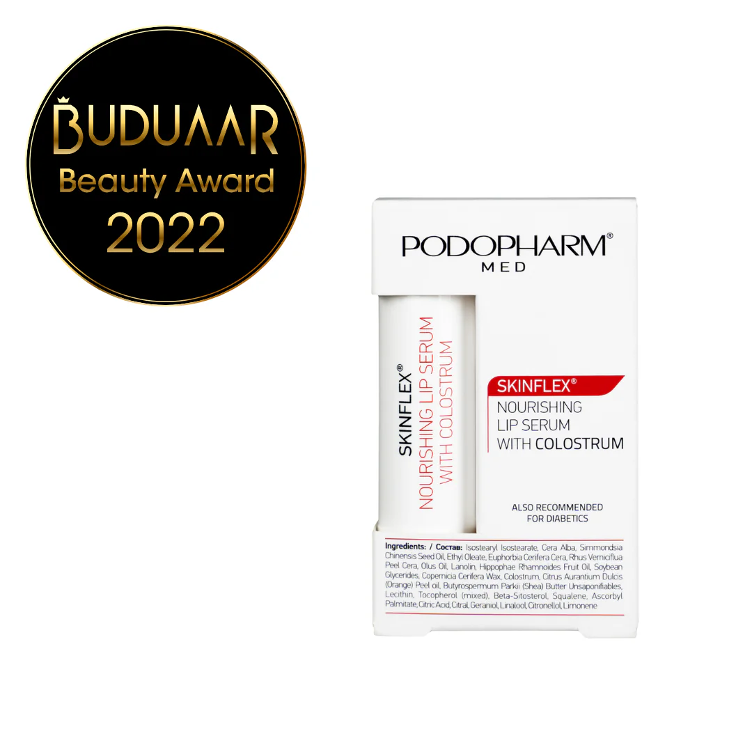 Podopharm LIP SERUM WITH COLOSTRUM, TOITEV HUULEPALSAM TERNESPIIMAGA 4,9G - Image 2