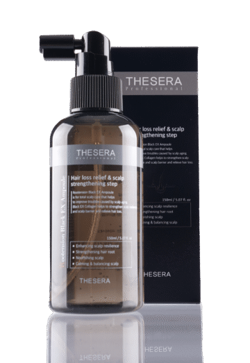 Thesera Rootension Black EX Ampoule, 150 ml