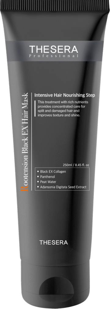 Thesera Rootension Black EX Hair Mask, 250 ml