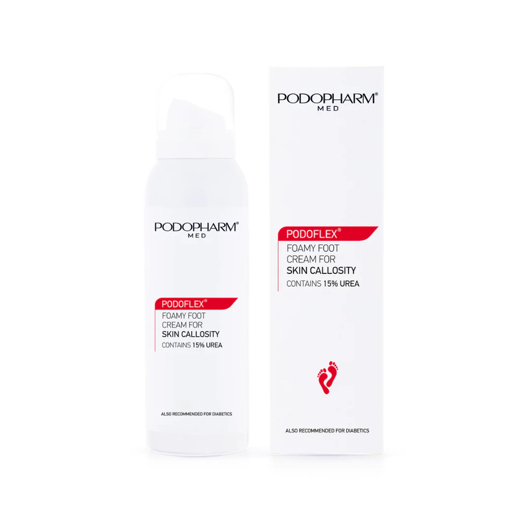 Podopharm FOAMY FOOT CREAM FOR SKIN CALLOSITY, 15% UUREAGA VAHTKREEM JALGADELE 125ML